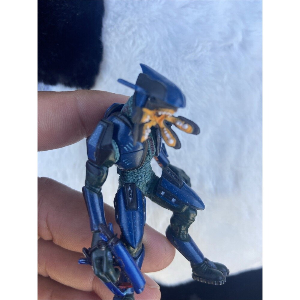 Halo 1 Series 2 Figure Joyride Bungie Toys Covenant BLUE Elite Plasma